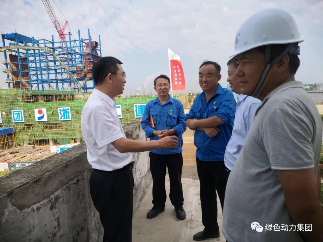 贵宾会动力集团党委书记、董事长乔德卫到武汉公司开展基层联系点调研