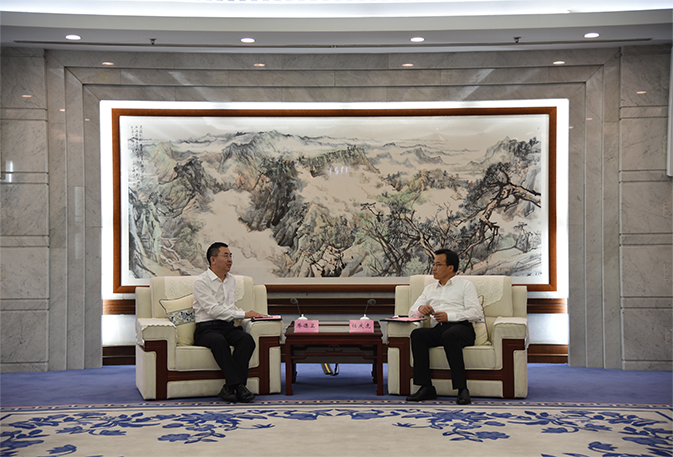 贵宾会动力集团董事长乔德卫拜会济南市政府领导